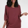 Discount Evie Lou Oversized Lcj Pullover, Barnwood