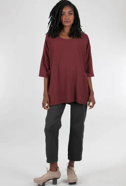 Discount Evie Lou Oversized Lcj Pullover, Barnwood
