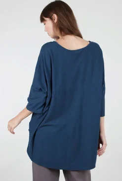 Fashion Evie Lou Oversized Lcj Pullover, Inkjet Blue