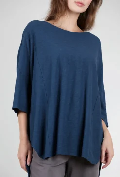 Fashion Evie Lou Oversized Lcj Pullover, Inkjet Blue