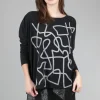 Store Evie Lou Oz Graphic Tee, Black/Gray