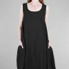Sale Evie Lou Parachute Bubble Dress, Black