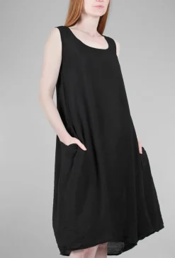Sale Evie Lou Parachute Bubble Dress, Black