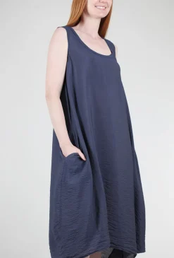 New Evie Lou Parachute Bubble Dress, Nightsky Blue