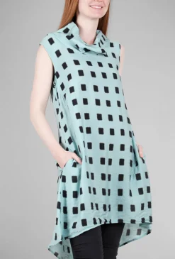 Fashion Evie Lou Parachute Cowl Tunic, Spa