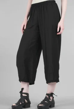 Best Sale Evie Lou Parachute Darted Pants, Black