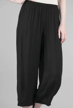 Best Sale Evie Lou Parachute Darted Pants, Black