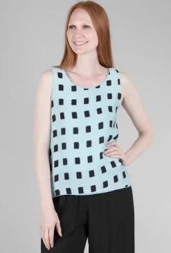 Shop Evie Lou Parachute Layer Tank, Poolside