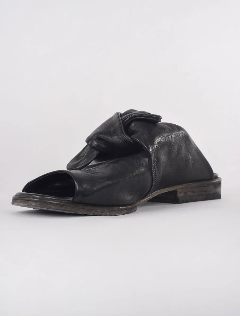 Online Evie Lou Peeptoe Aviator Slip-On, Anthracite