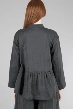 Store Evie Lou Peplum Jacket, Anthracite