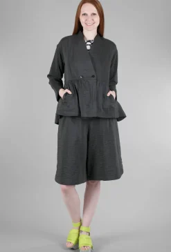 Store Evie Lou Peplum Jacket, Anthracite