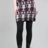 Best Sale Evie Lou Pique Dots Sweater Skirt, Magenta