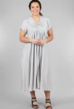 Cheap Evie Lou Pleat Bodice Lady Dress, Cement