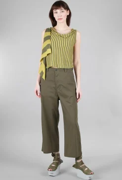 Hot Evie Lou Poli Slouch Trouser, Verde