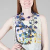 Best Evie Lou Poppy Necklace, Blue/Purple