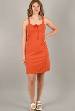 Best Sale Evie Lou Portrait Dress, Electric Red