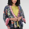 Outlet Evie Lou Pottery Lisa Kimono, Blue Multi
