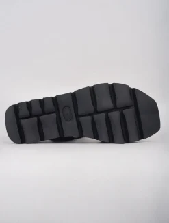 Fashion Evie Lou Quad Nero Sandal, Black