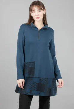 Sale Evie Lou Ramona Tunic, Teal