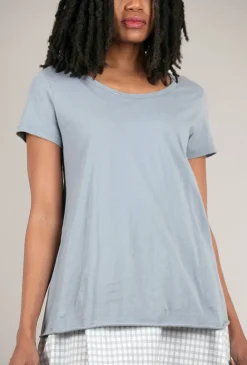 Shop Evie Lou Rbl Classic S/S Tee, Water