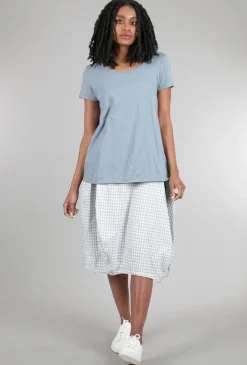 Shop Evie Lou Rbl Classic S/S Tee, Water