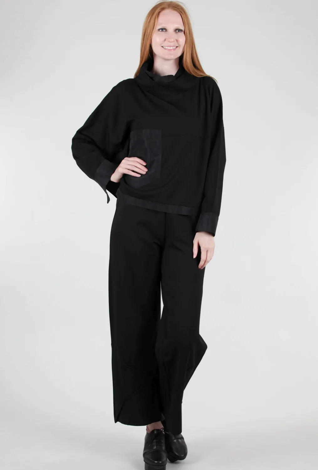 New Evie Lou Rimini Top, Ebony
