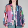 Flash Sale Evie Lou Rose Makenna Kimono, Magenta Multi