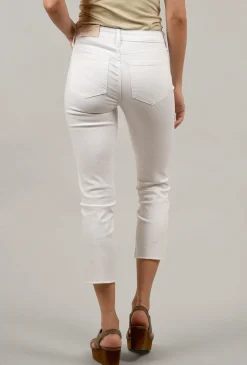 Fashion Evie Lou Sheri Ankle Fray, Optic White
