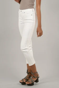 Fashion Evie Lou Sheri Ankle Fray, Optic White
