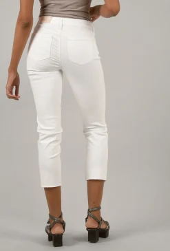 Fashion Evie Lou Sheri Ankle Fray, Optic White