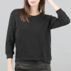 Online Evie Lou Shrunken Cropped Sweatshirt, Black