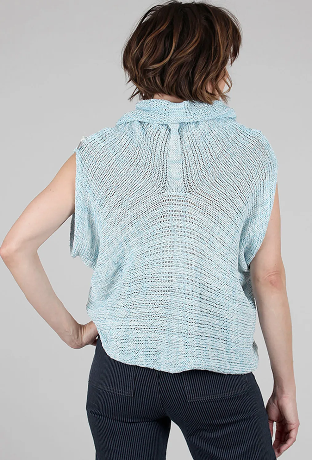 Online Evie Lou Shy Turtle Pullover, Light Blue