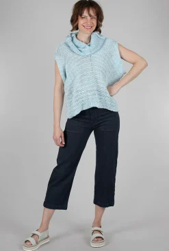 Online Evie Lou Shy Turtle Pullover, Light Blue