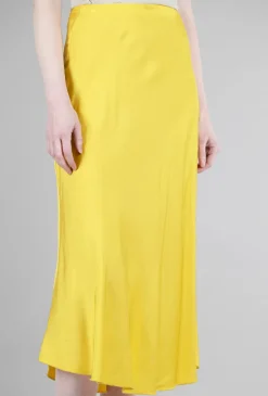 Cheap Evie Lou Sightseeing Skirt, Acid Yellow