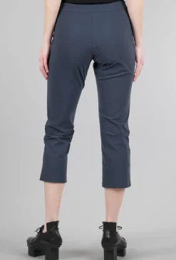 Cheap Evie Lou Slit Crop Pant, Azure
