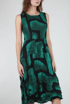 Store Evie Lou Smash Pocket Tank Dress, Green Tucson