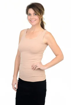 Online Evie Lou Smooth Tank, Bare