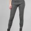 Shop Evie Lou Soft Track Pant, Graphite