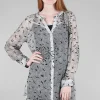 New Evie Lou Sparrow Blouse, Charcoal