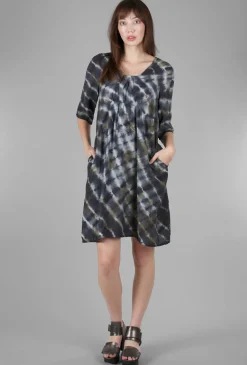 Online Evie Lou Spiral Print Parachute Dress, Forest Mix