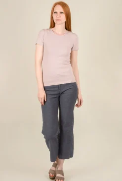 Store Evie Lou S/S Crewneck Tee, Lavender