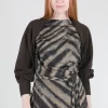 Flash Sale Evie Lou Sweater Bolero, Umber
