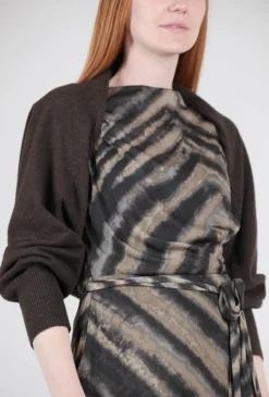 Flash Sale Evie Lou Sweater Bolero, Umber