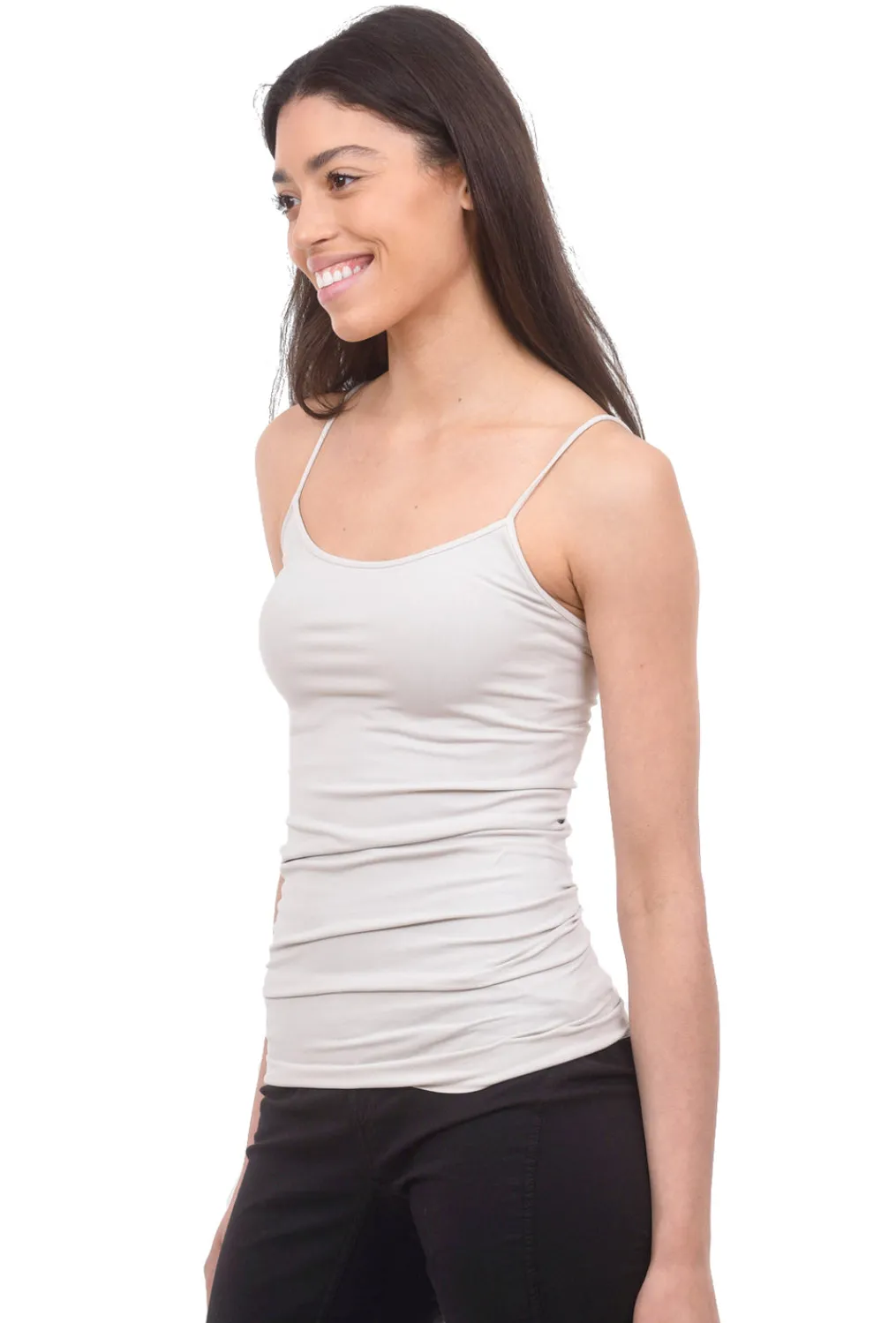 Outlet Evie Lou Tbt Skinny-Strap Cami, Dove