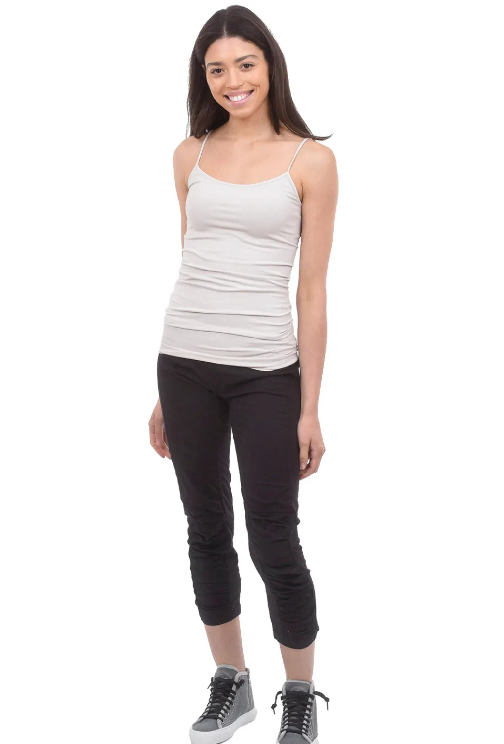 Outlet Evie Lou Tbt Skinny-Strap Cami, Dove