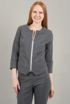 Shop Evie Lou Tesoro Jacket, Cloud