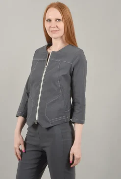 Shop Evie Lou Tesoro Jacket, Cloud