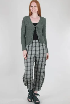 Fashion Evie Lou Texture Tie Cardie, Myrtle