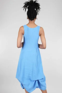 Hot Evie Lou Tie Surprise Dress, Cornflower Blue