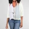 Flash Sale Evie Lou Toasty Fun Ombre Scarf, Rust/Seafoam